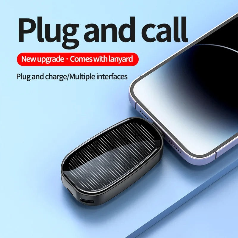 Solar Keychain Power Bank